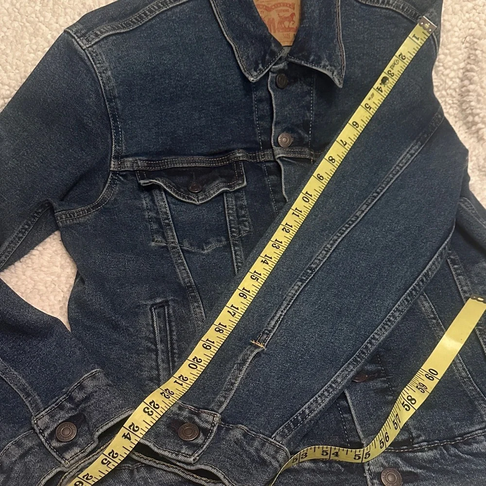 Levi's Dark Indigo Denim Jacket - Picture 9 of 15